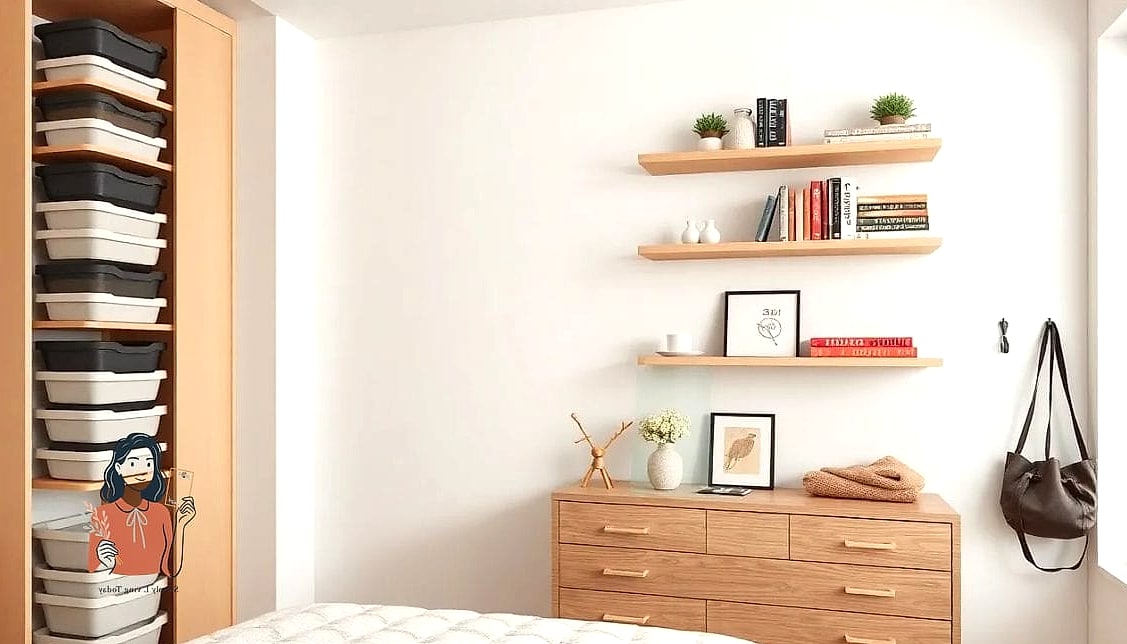 22 Genius Bedroom Organization Tips That Will Change Your Life 13 Use Vertical Space Inside the Closet