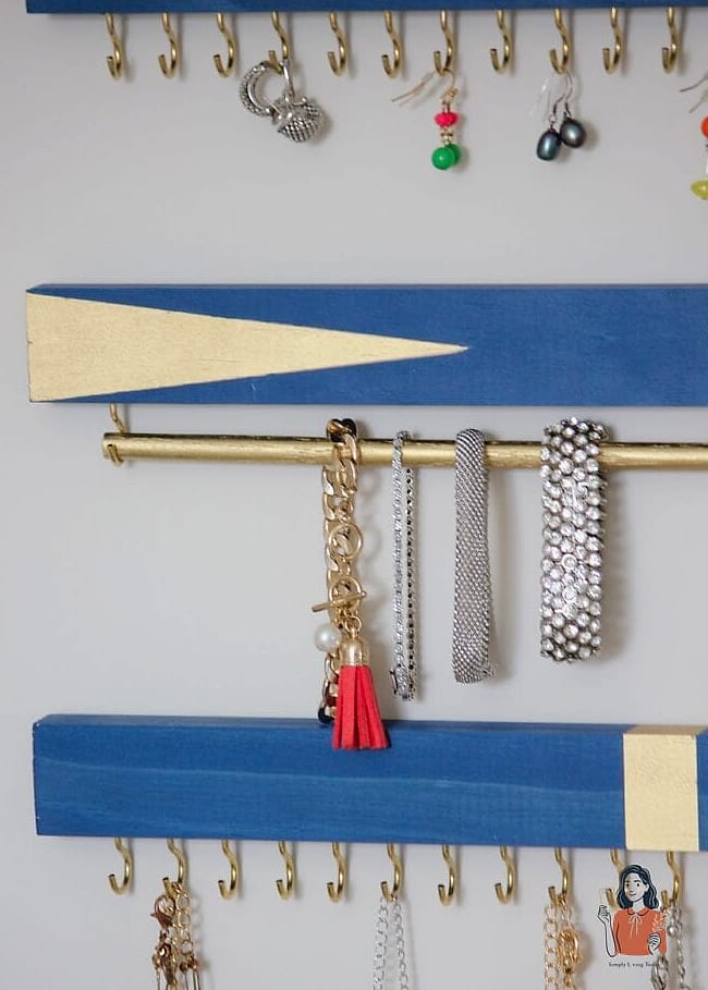 Velvet Hanger Necklace Rack