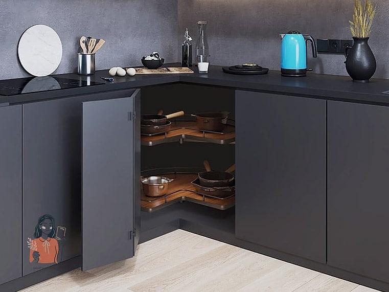 28 Brilliant Corner Cabinet Organization Worth Pinning Immediately 7 Vertical Tray Dividers for Cutting Boards