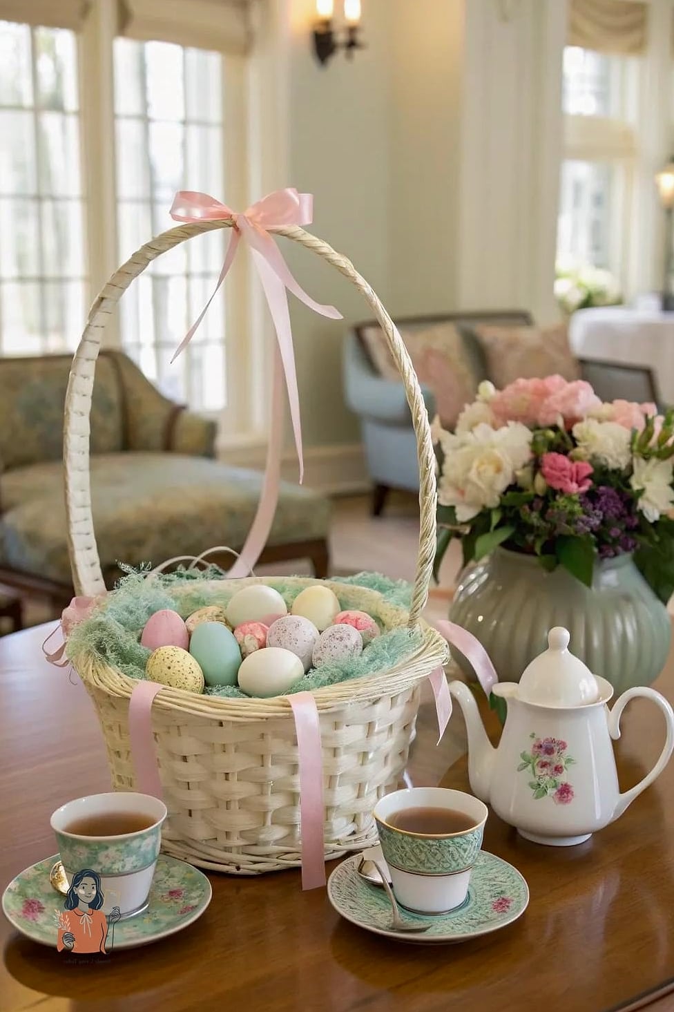 29 Amazing Diy Easter Basket That Will Transform Your Space 5 Vintage Teacup Mini Basket