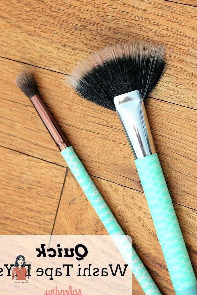 30 Genius Diy Makeup Organizer That Look Professional 22 Washi Tape Labeled Jars