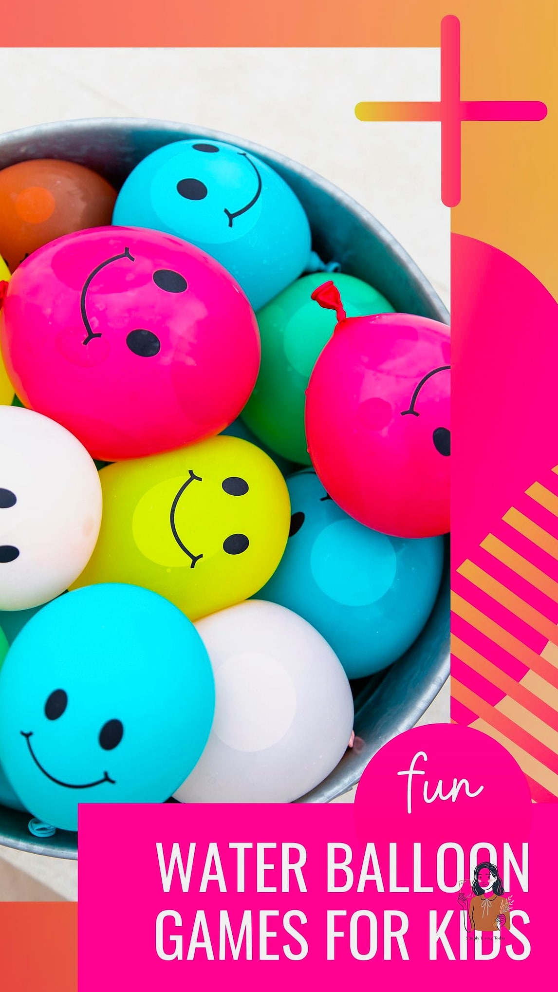 Water Balloon Pop Painting
