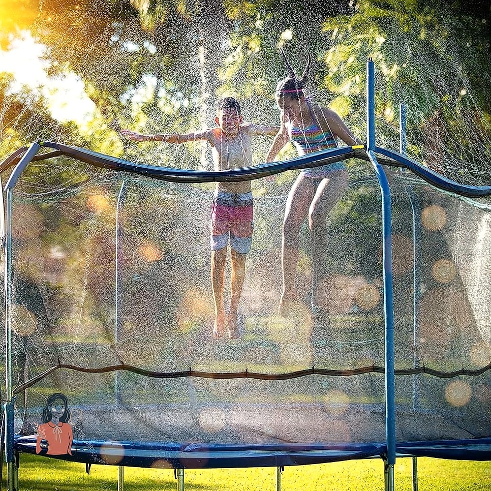 30 Amazing Trampoline Games That Are Absolutely Guaranteed to Be a Hit 24 Water Balloon Bounce Toss