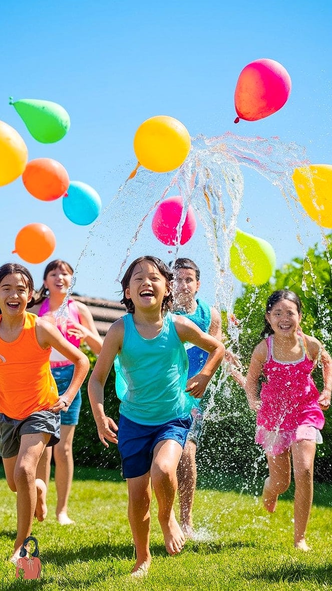 28 Creative Outdoor Games For Teens Worth Playing Again and Again 4 Water Balloon Dodgeball