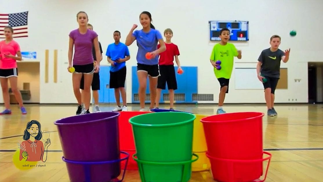 Water Bucket Basketball