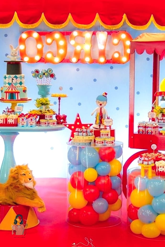 23 Adorable Party Theme Ideas That Are Absolutely Perfect 9 Whimsical Circus