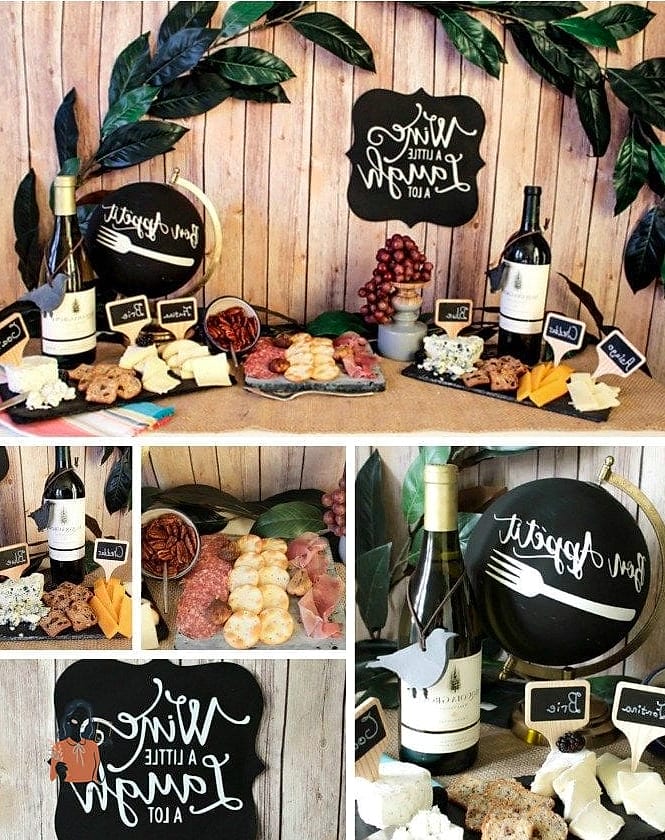23 Brilliant Diy Party Games That Are Going Viral on Pinterest 4 Wine and Cheese Blind Tasting Challenge