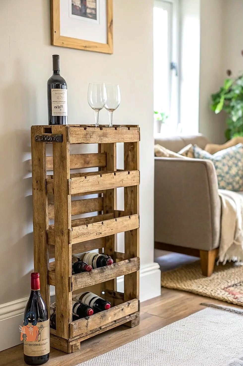 Wine Rack Shoe Storage