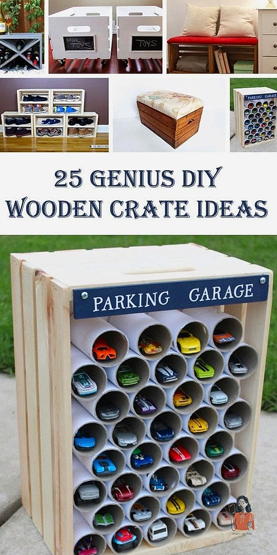 30 Genius Diy Makeup Organizer That Look Professional 10 Wooden Crate Shelving