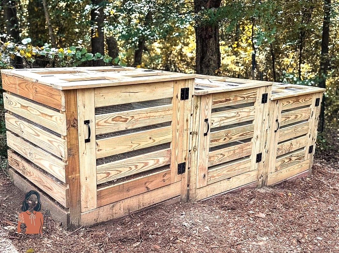 21 Amazing Diy Compost Bin That Will Transform Your Space 2 Wooden Pallet Compost Bin